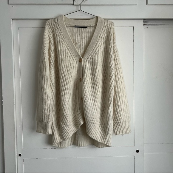 Jenni Kayne Alpaca Cocoon Cardigan - Ivory